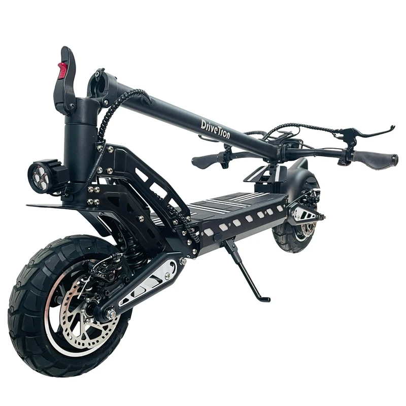 DRIVETRON DT10 10" Folding Electric Scooter Peak 1650W Motor 52V 18Ah Battery