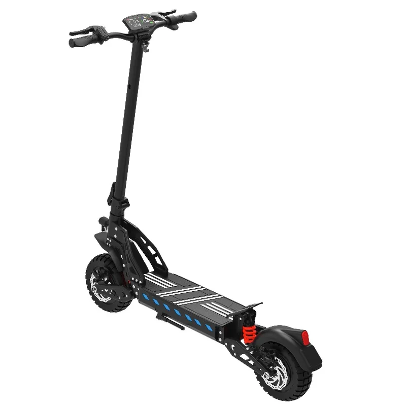 DRIVETRON DT10 10" Folding Electric Scooter Peak 1650W Motor 52V 18Ah Battery