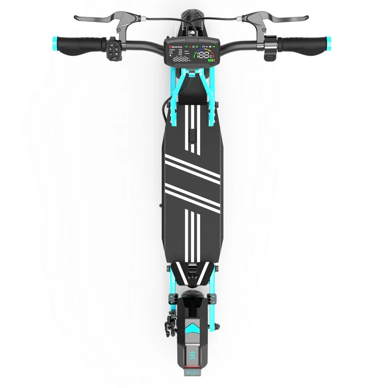 DRIVETRON DT10 10" Folding Electric Scooter Peak 1650W Motor 52V 18Ah Battery