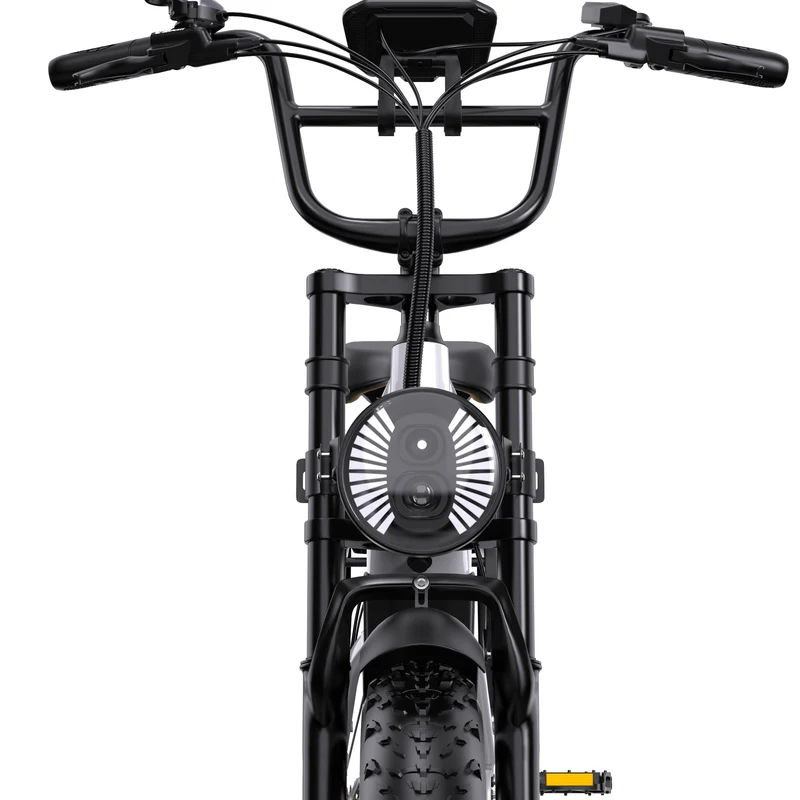 ONESPORT OT08 PRO 20" Full Suspension Fat Tire Electric Bike 500W Motor 48V 18Ah*2 Dual Battery