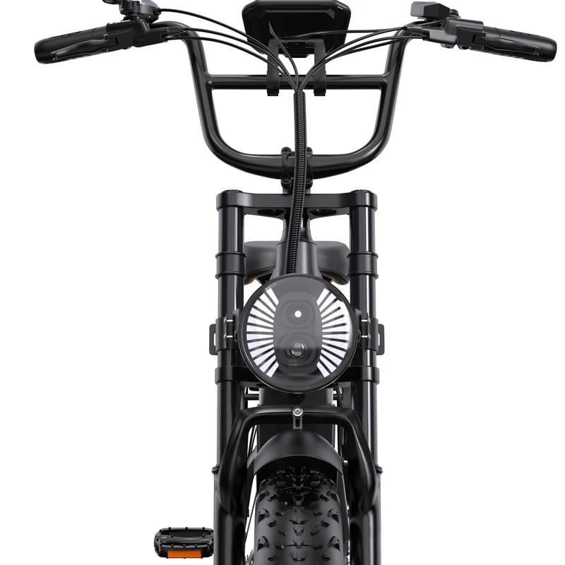 ONESPORT OT08 PRO 20" Full Suspension Fat Tire Electric Bike 500W Motor 48V 18Ah*2 Dual Battery