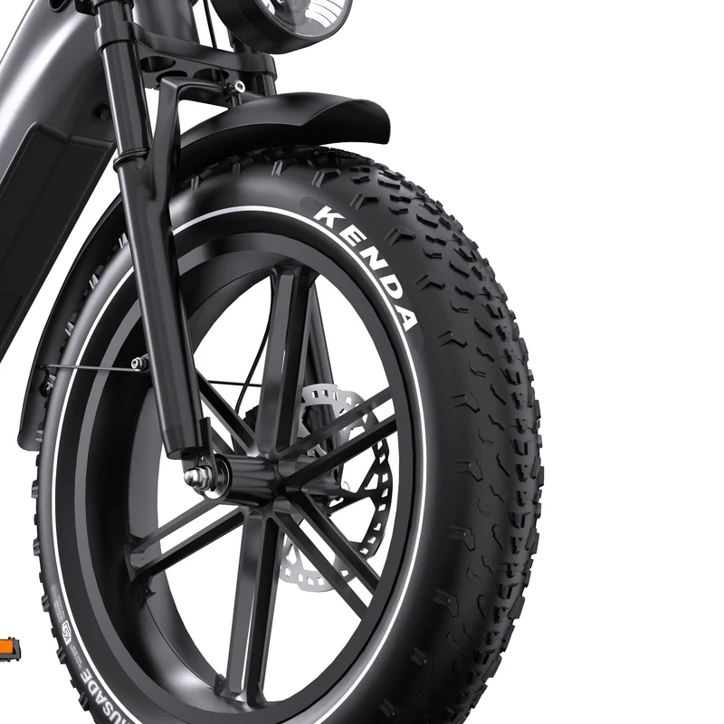 ONESPORT OT08 PRO 20" Full Suspension Fat Tire Electric Bike 500W Motor 48V 18Ah*2 Dual Battery