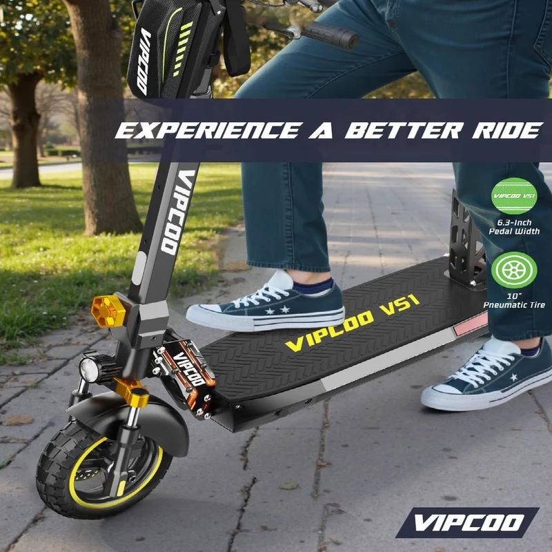 HONEYWHALE VS1 10" Folding Electric Scooter 700W Motor 48V 13Ah Battery