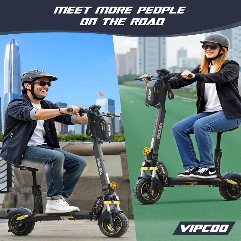 HONEYWHALE VS1 10" Folding Electric Scooter 700W Motor 48V 13Ah Battery