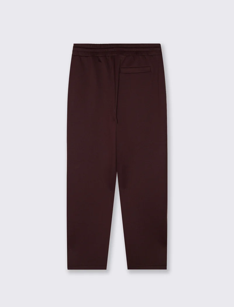 Pantaloni Jogger Soft Touch Relaxed Fit - Bordeaux