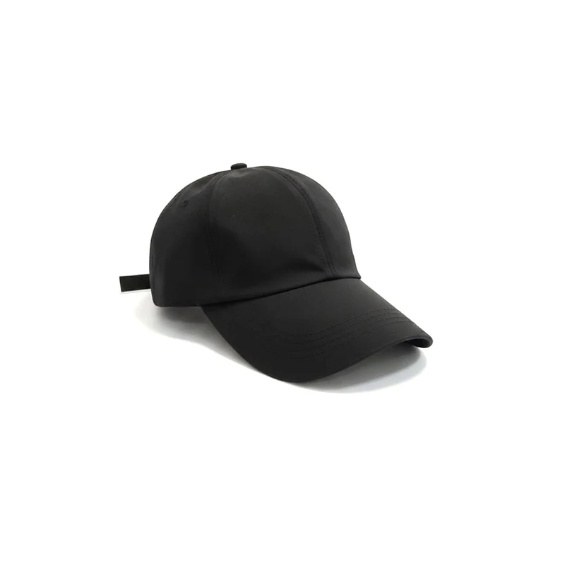 Cappello uomo baseball tessuto tecnico leggero - Nero
