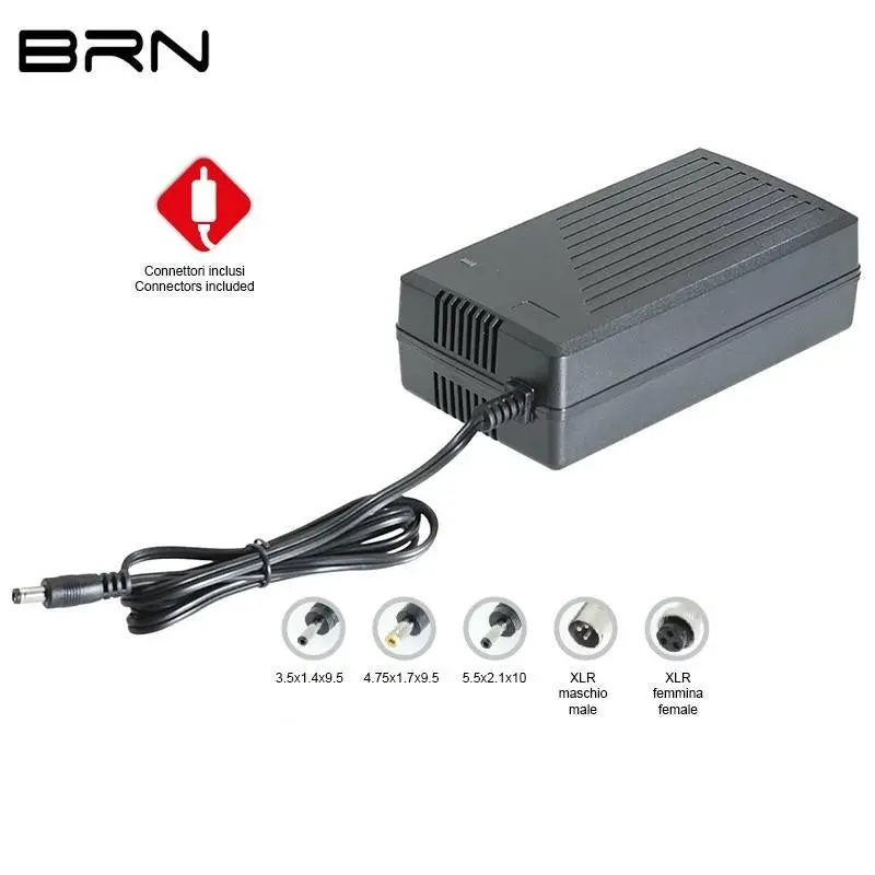 CARICABATTERIA VELOCE 24V/36V/48V LITIO compatibile con Ebike