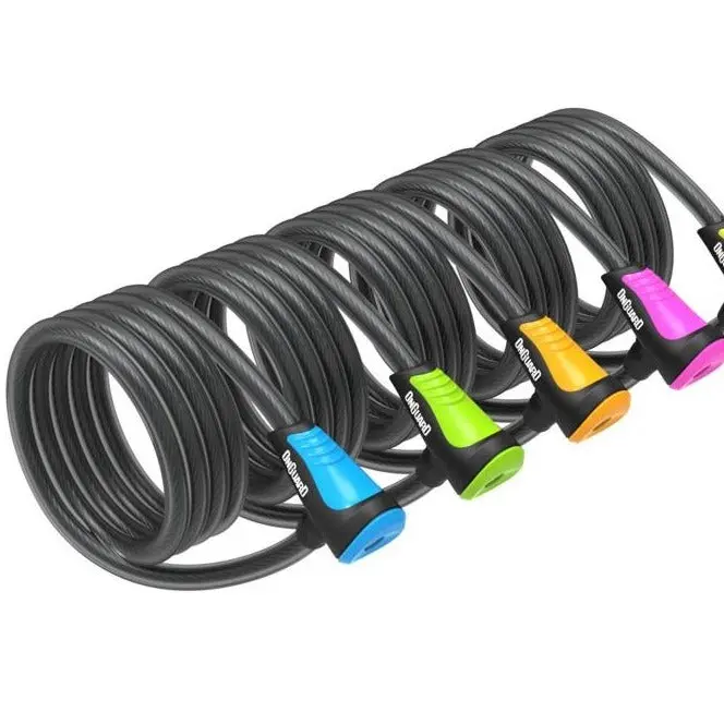 LUCCHETTO BRN Neon CAV. CHIAV. 180x12mm per Monopattini e Bici e Moto