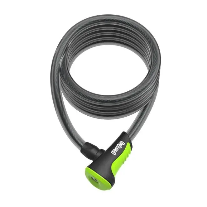LUCCHETTO BRN Neon CAV. CHIAV. 180x12mm per Monopattini e Bici e Moto