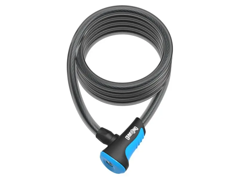 LUCCHETTO BRN Neon CAV. CHIAV. 180x12mm per Monopattini e Bici e Moto