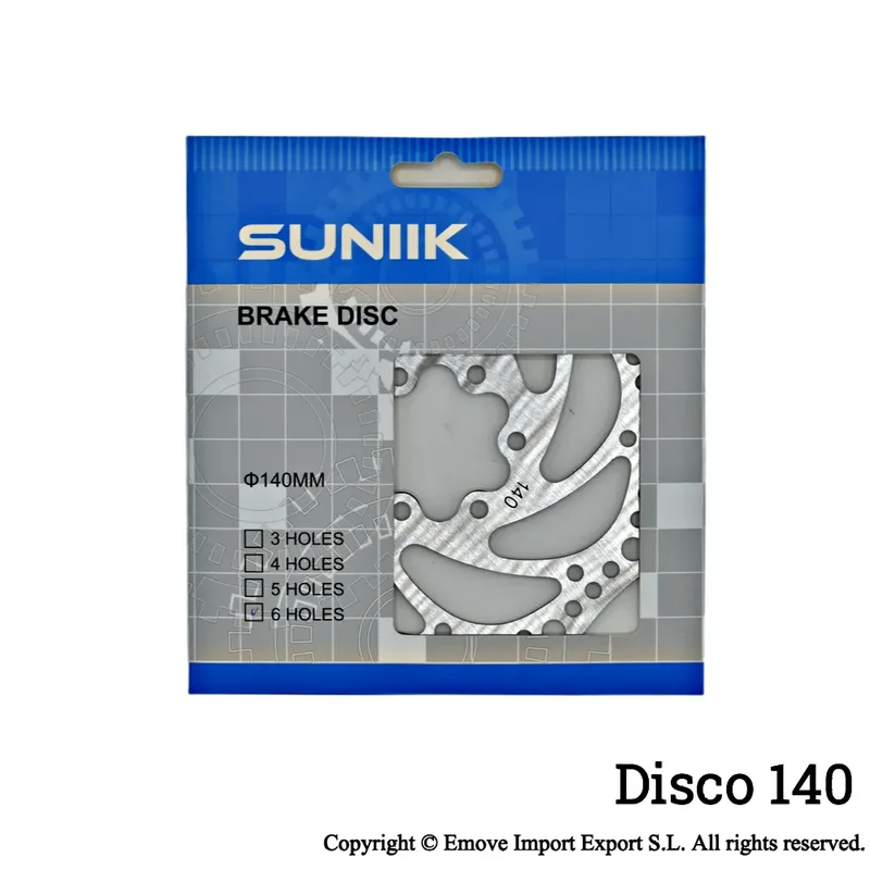 DISCO 140mm freno per E-bike e Monopattino elettrico