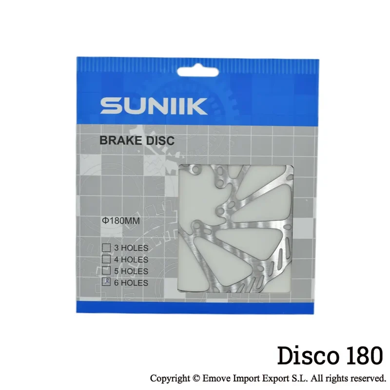 DISCO 180mm freno per E-bike e Monopattino elettrico