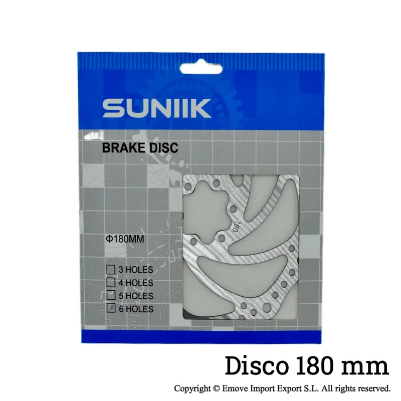 DISCO 180mm freno per E-bike e Monopattino elettrico