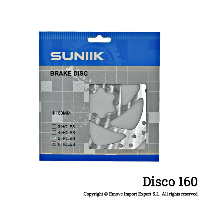 DISCO 160mm freno per E-bike e Monopattino elettrico