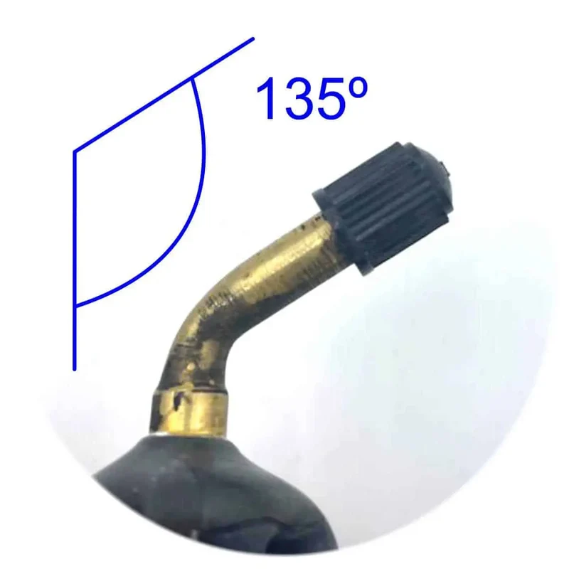 CAMERA D'ARIA OEM 200x50 valvola CURVA 135° rinforzata per monopattini elettrici ottima qualità
