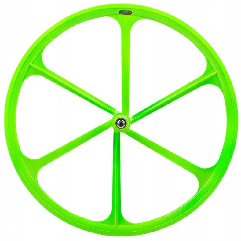 CERCHIONI RUOTE Fixed a 6 razze in alluminio FLUO