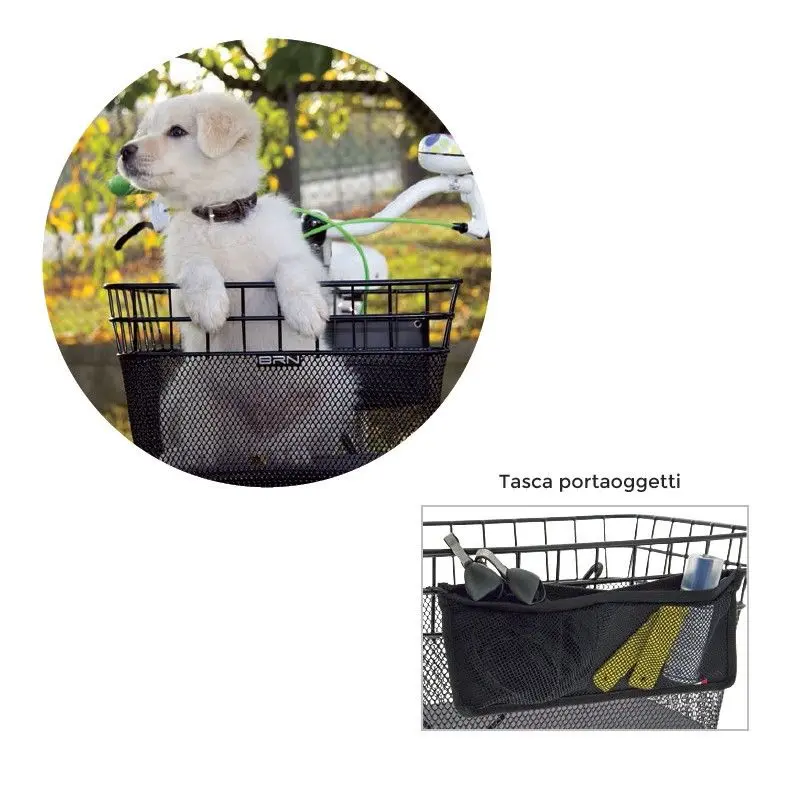 CESTO BRN FIDO trasporto animali per biciclette