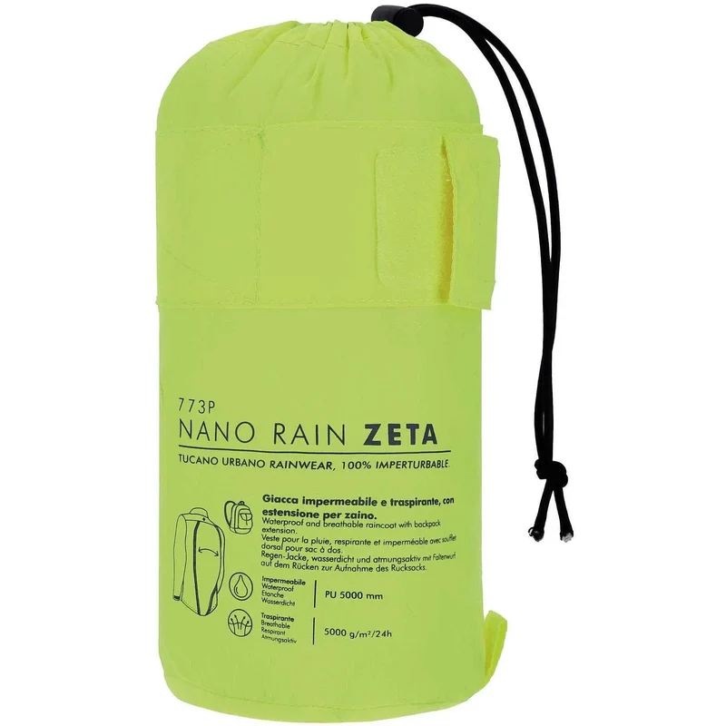 GIACCA Bici antipioggia TUCANO URBANO nano rain zeta