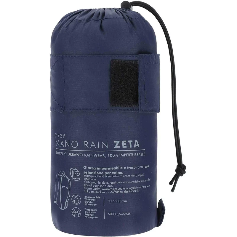 GIACCA Bici antipioggia TUCANO URBANO nano rain zeta