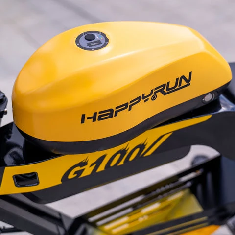 HAPPYRUN G100 Fat Tire Electric Bikes 2000W Peak Motor 38Ah Dual Batteries