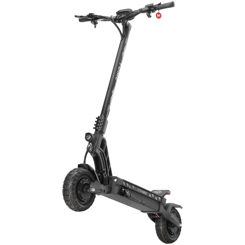 YUME Hawk 10" All-Terrain Electric Scooter 1200W*2 Dual Motors 60V 22.5Ah Battery