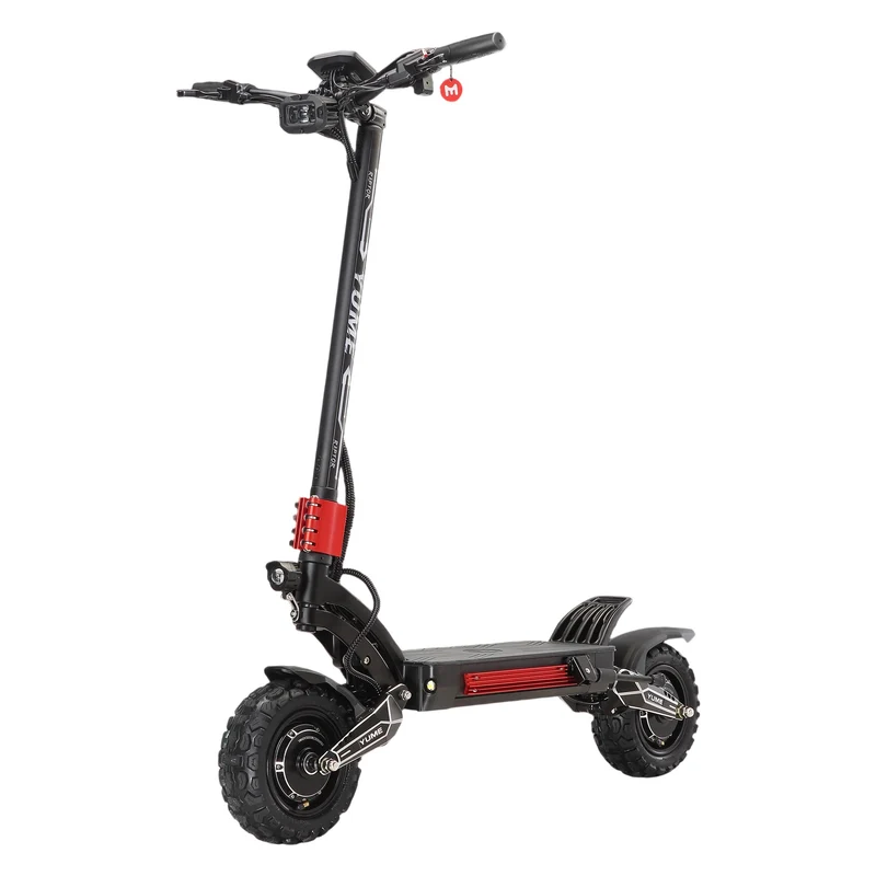 YUME Raptor 11" All-Terrain Electric Scooter 3000W*2 Dual Motors 60V 27Ah/30Ah Battery