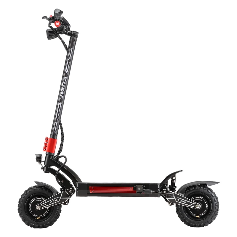 YUME Raptor 11" All-Terrain Electric Scooter 3000W*2 Dual Motors 60V 27Ah/30Ah Battery