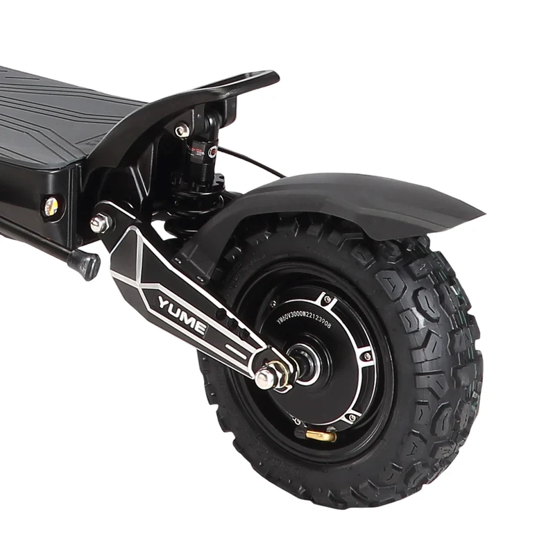 YUME Raptor 11" All-Terrain Electric Scooter 3000W*2 Dual Motors 60V 27Ah/30Ah Battery