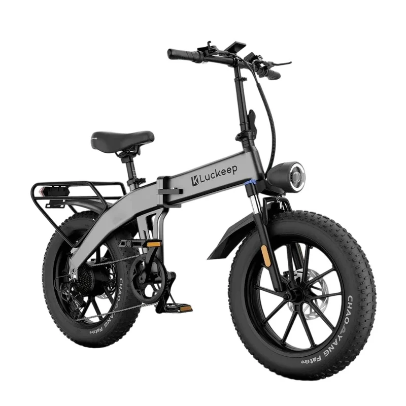 LUCKEEP X1 20" Folding Electric Bike 1000W(1500W Peak) Motor 48V 15Ah Battery