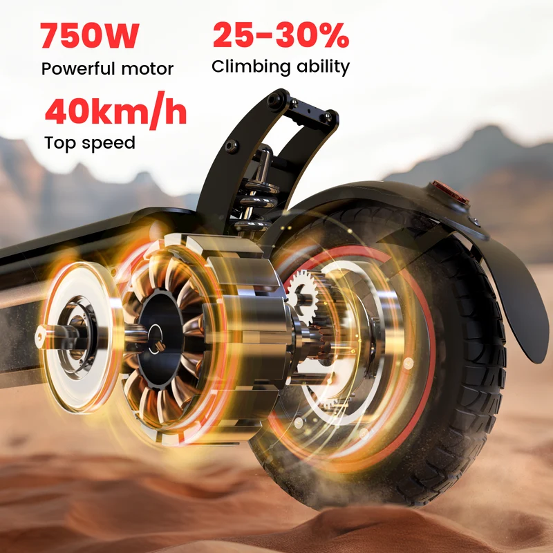 iScooter W8 750W Commuter Electric Scooter