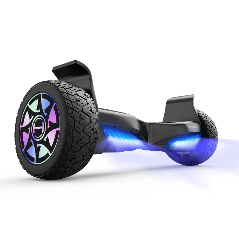 H8 8.5" Off Road Hoverboard with Bluetooth Music and LED Lights - Self Balancing System