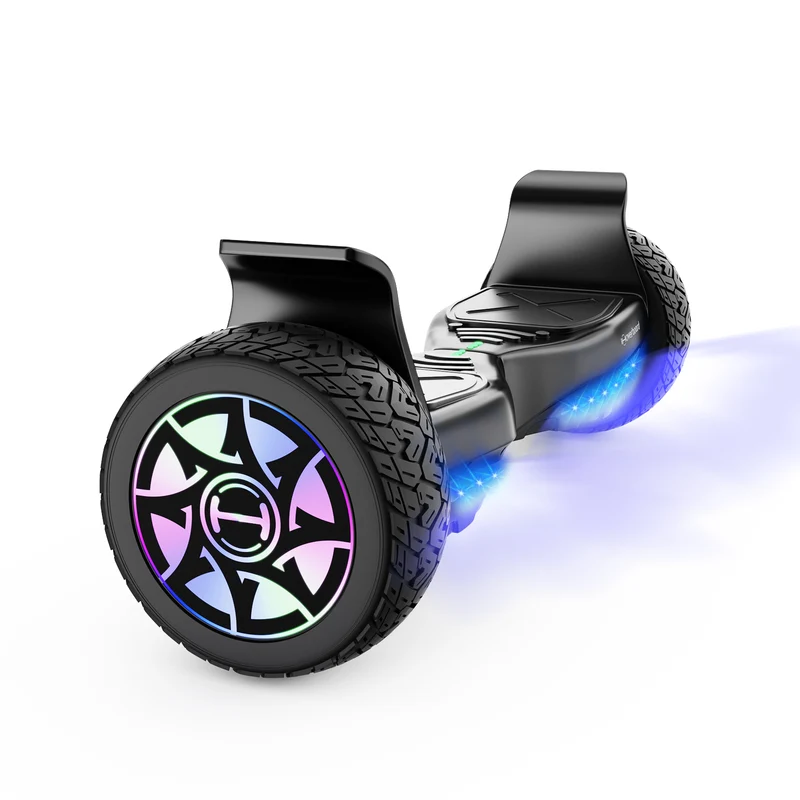 H8 8.5" Off Road Hoverboard with Bluetooth Music and LED Lights - Self Balancing System