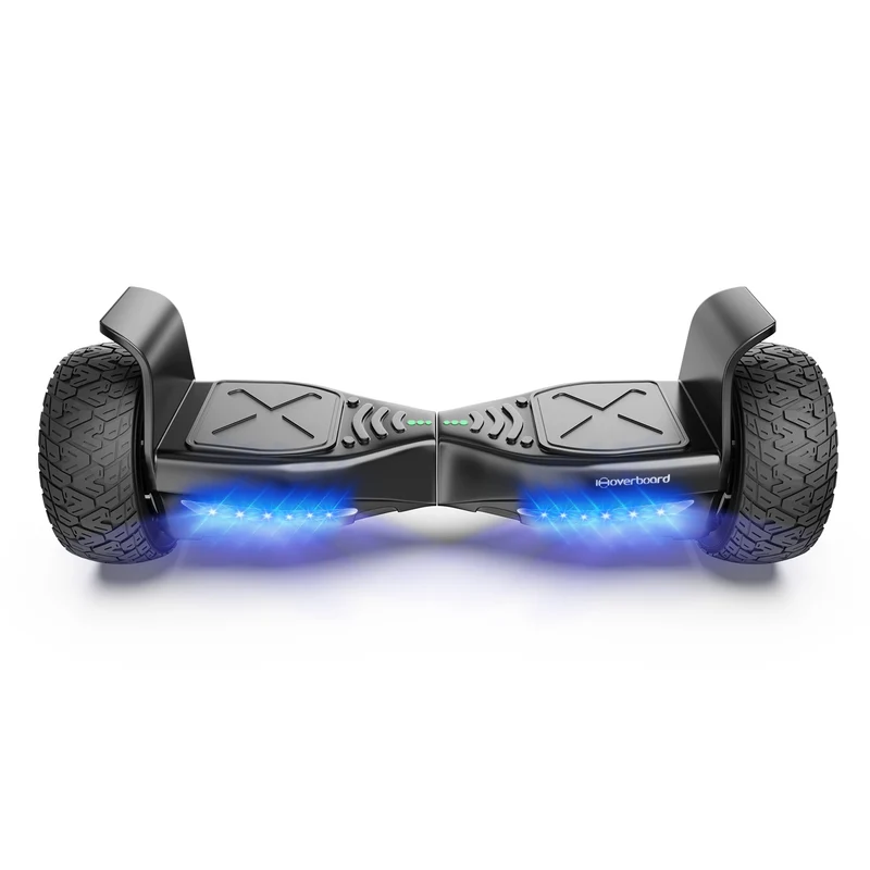 H8 8.5" Off Road Hoverboard with Bluetooth Music and LED Lights - Self Balancing System