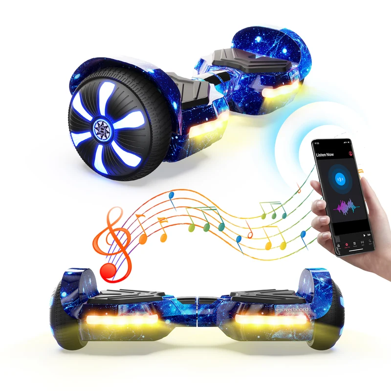 H2 Self Balancing Hoverboard with Bluetooth & LED 6.5"