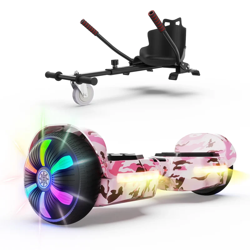 H2 Self Balancing Hoverboard with Bluetooth & LED 6.5"
