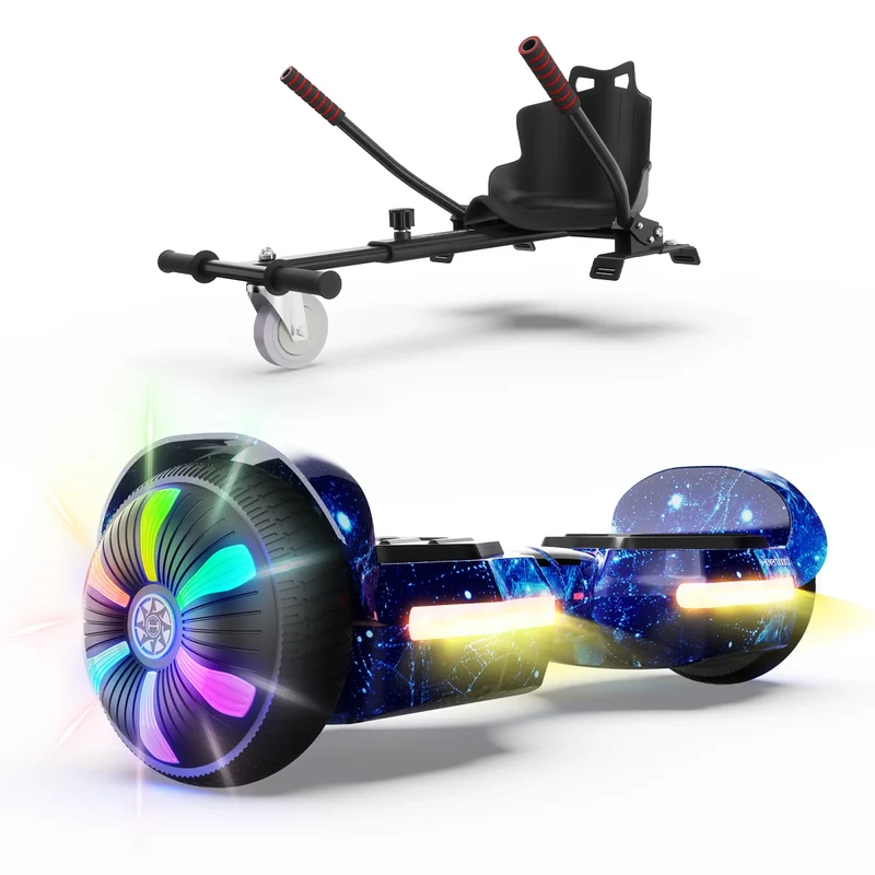 H2 Self Balancing Hoverboard with Bluetooth & LED 6.5"