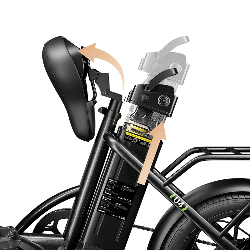 U4 Low Step Through Foldable Electric Bike