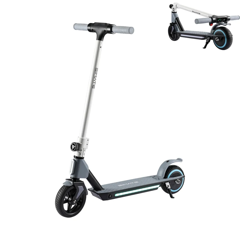 SIMATE S2 6.5" Kid's Foldable Electric Scooter 130W Motor 24V 2.5Ah Battery