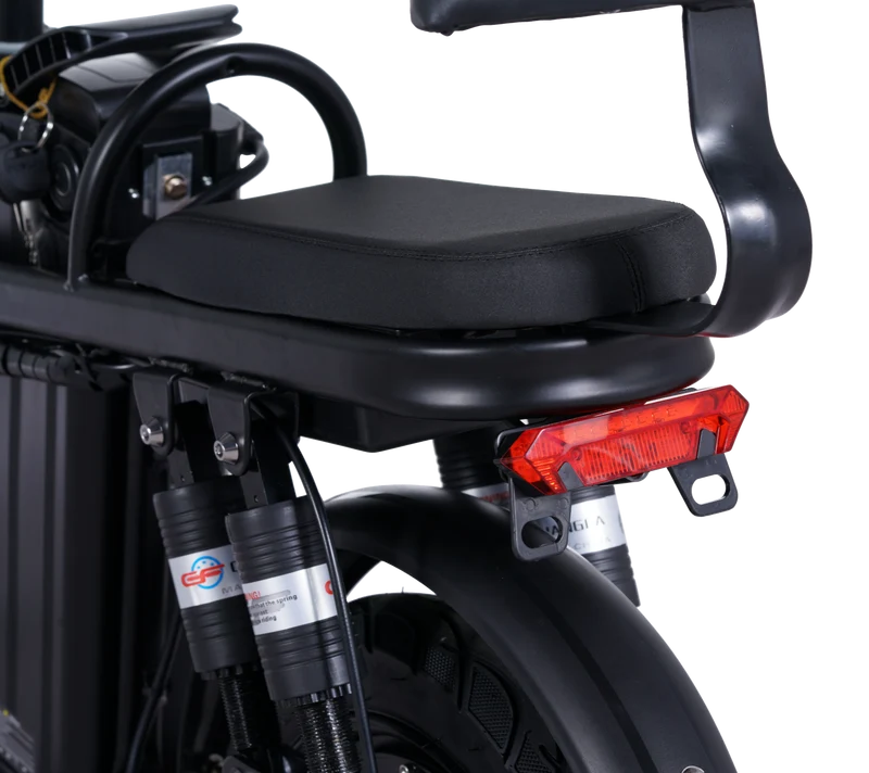GLEERIDE A9 14" Mini Folding Electric Bike 750W Peak Motor 48V 15Ah Battery
