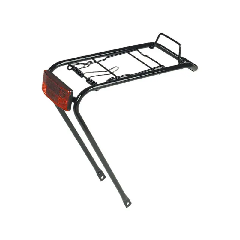 PORTAPACCHI Posteriore in ACCIAIO al telaio per E-Bike Biciclette