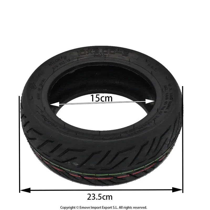PNEUMATICO Tubless CST 10x3 per monopattino Kaabo,Dualtron, Nami Klima e altri