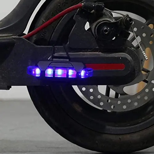 SPIA Led luce colorata a intermittenza o fissa per monopattini o biciclette
