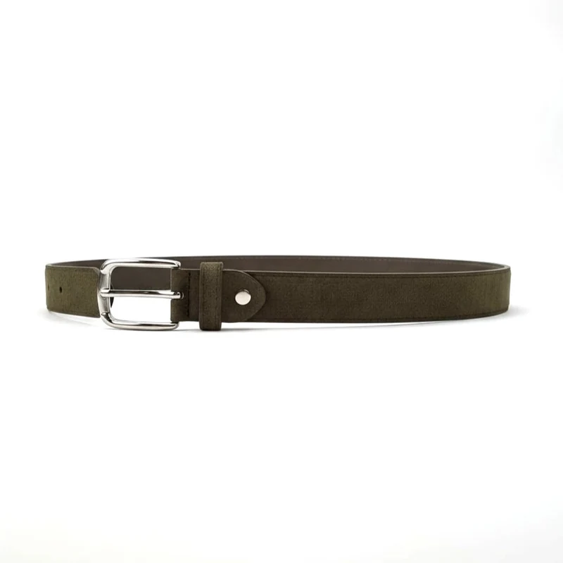 Cintura suede basic per bambini 2 cm - Ve.milit.