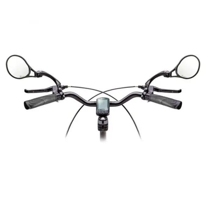 SPECCHIETTO retrovisore con lente in vetro per monopattini e biciclette