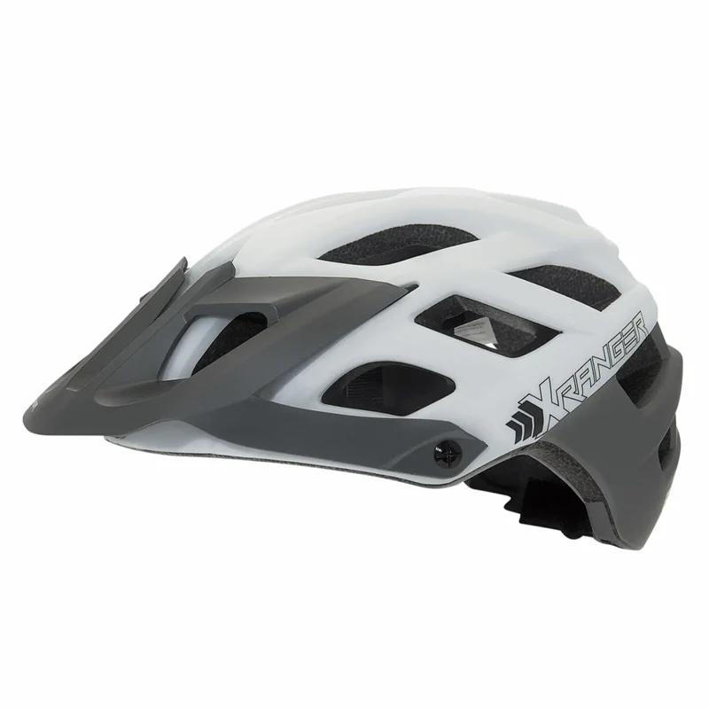 CASCO BRN Bianco ENDURO X-RANGER ergonomico per Bici e Monopattino