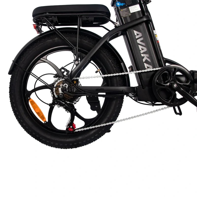AVAKA BZ20 PLUS 20" Step-Thru Folding Electric City Bike 500W Motor 48V 18.2Ah Battery
