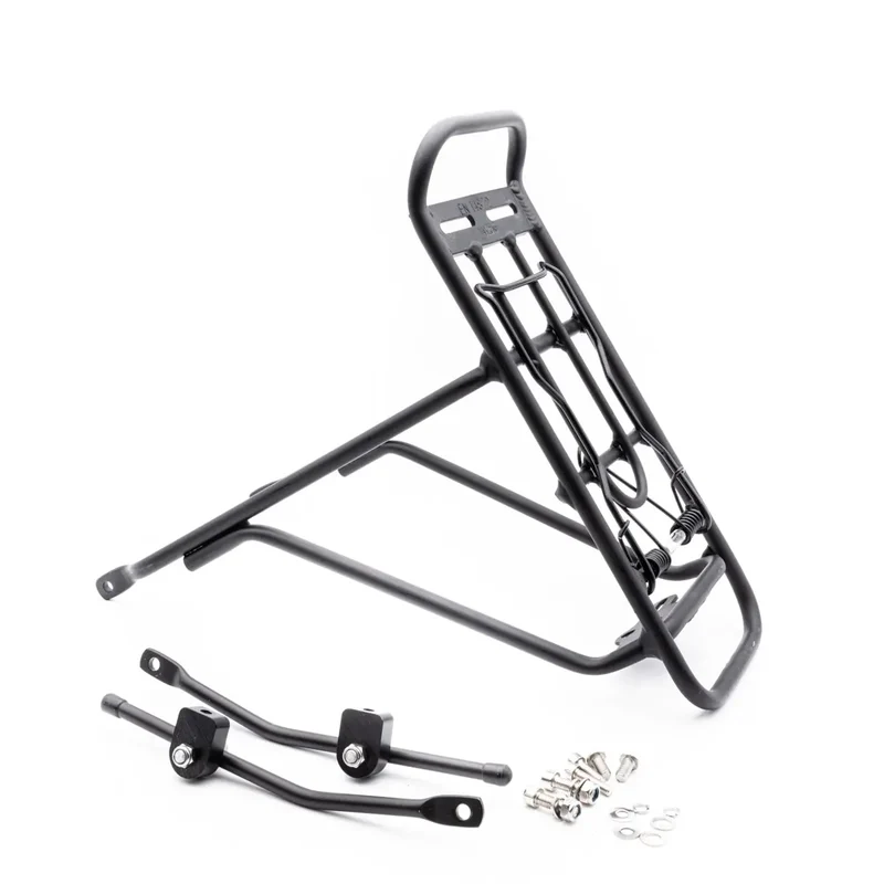 PORTAPACCHI Posteriore per E-Bike Biciclette Argento PIUMA