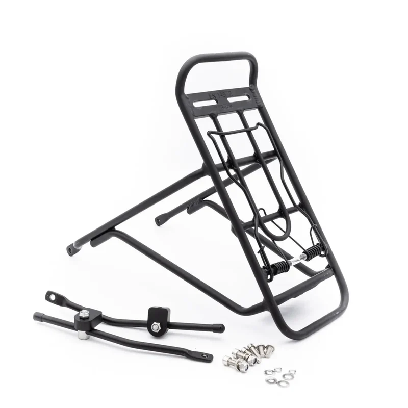 PORTAPACCHI Posteriore per E-Bike Biciclette Argento PIUMA