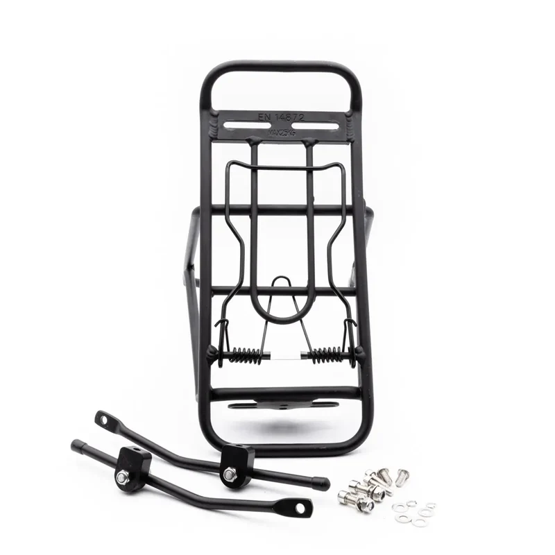 PORTAPACCHI Posteriore per E-Bike Biciclette Argento PIUMA