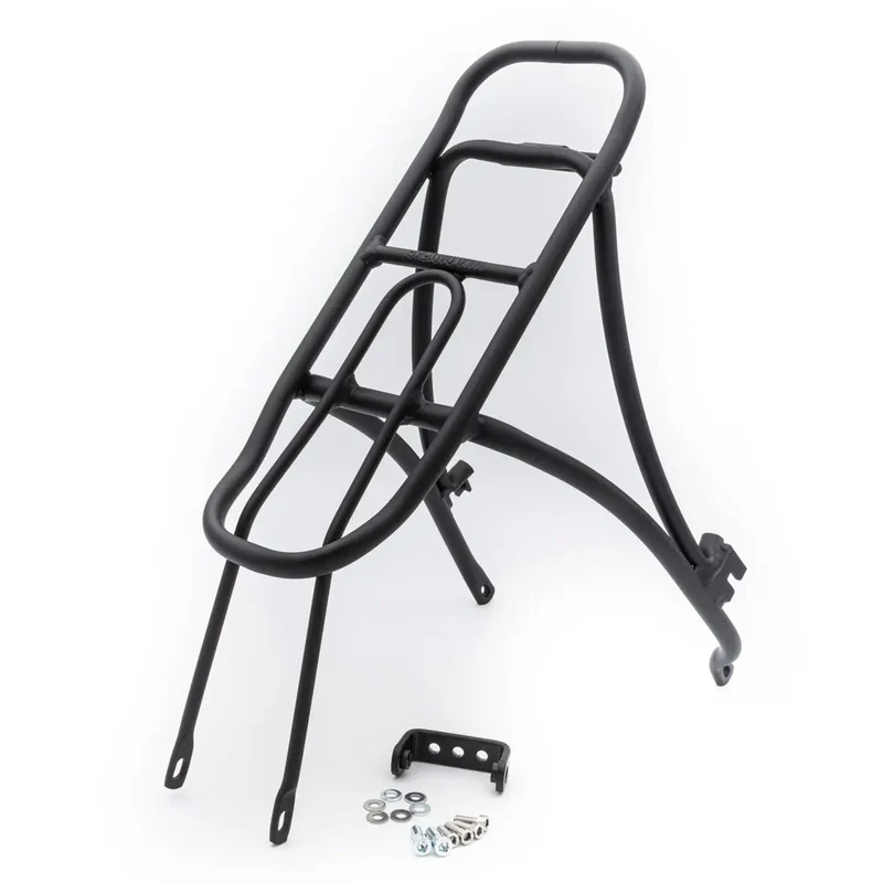 PORTAPACCHI Posteriore per E-Bike Biciclette Argento MINI MAX / MINI MAX-S